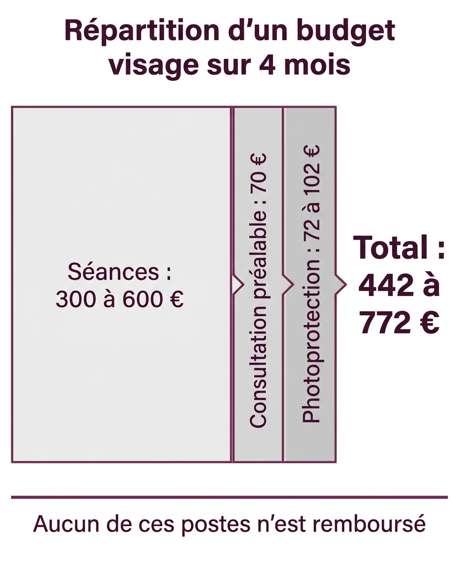 Consultation et photoprotection pèsent près d'un quart de la facture
