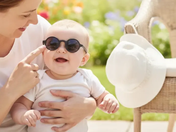 À quel âge un bébé a-t-il vraiment besoin de lunettes de soleil ?