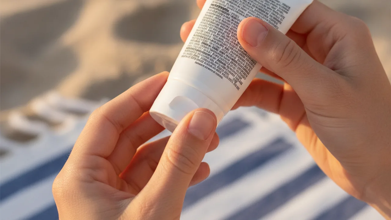 Lire la liste d'ingredients au dos du tube plutot que l'argument affiche sur la face avant